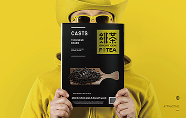 邯郸绯茶品牌设计